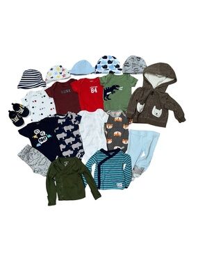 Baby boy mixed lot. Size newborn